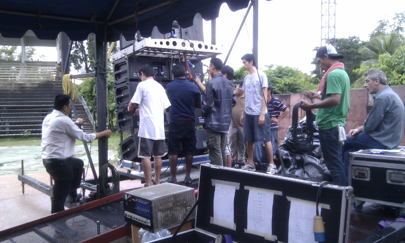 LASSET 12 Harold leading Line Arrau rigging exercise